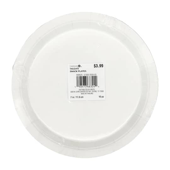 7" Down Set Party Paper Plates, 10ct. by Celebrate It™